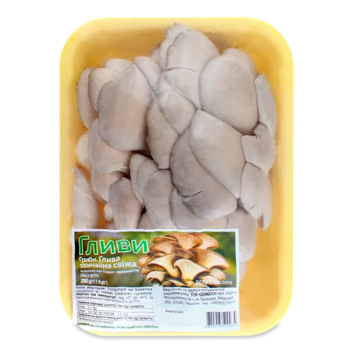 Глива Звичайна Свіжа, В/Ґ, Лоток 250г