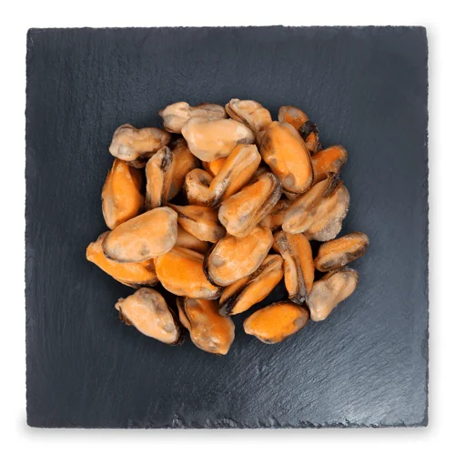 М`ясо мідії варено-морожене сухого заморожування 300-500,кг