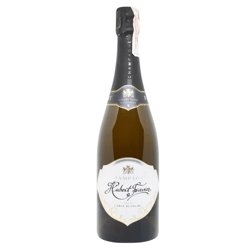 Шампанське Hubert Favier Brut Carte Blanche біле брют 12% 0,75л