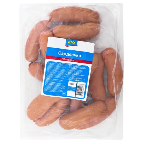 Сардельки Aro Селянські першого сорту