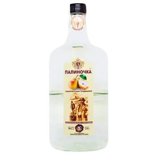 Напій алкогольний Палиночка Грушева 45%, 1,75л
