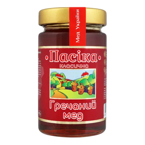 Мед гречаний Класична Пасіка с/б 400г