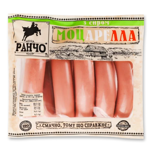 Сосиски З М'яса Птиці З Сиром Моцарелла, Ранчо, кг