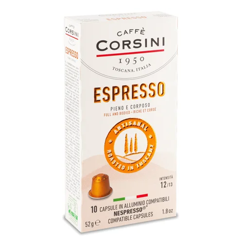 Кава мелена Caffe Corsini Espresso в капсулах 10*5,2г