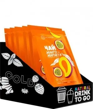 Чай Асканія Манго та макакуя з медом концентрований 50г