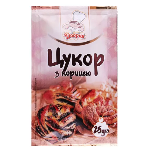 Цукор з корицею Добрик м/у 25г
