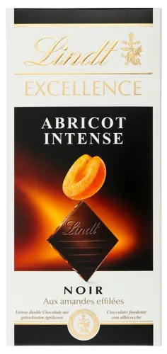 Шоколад екстра темний «Abricot Intense Excellence» Lindt 100г