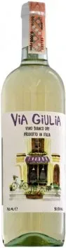 Вино Via Giulia біле сухе 0.75л 10.5%