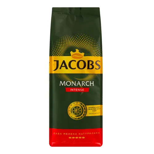 Кава смажена мелена Intense Monarch Jacobs м/у 450г