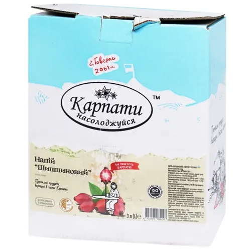 Напій Карпати Насолоджуйся шипшиновий 3л