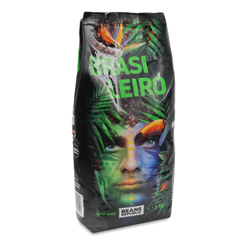 Кава Натуральна Смажена В Зернах Brasileiro Beans Republic, 1кг