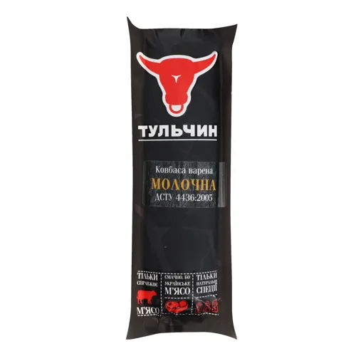 Ковбаса варена Молочна Тульчин вищого ґатунку 420г