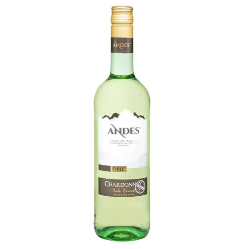 Вино Andes Chardonnay біле сухе 12.5% 0,75л