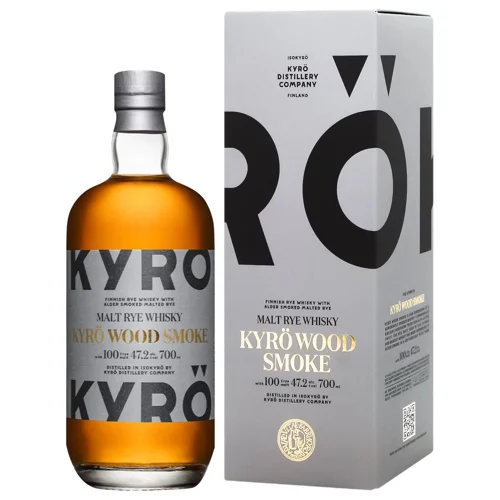 Віскі Kyro Wood Smoke Malt Rye 47,2% 0,7л