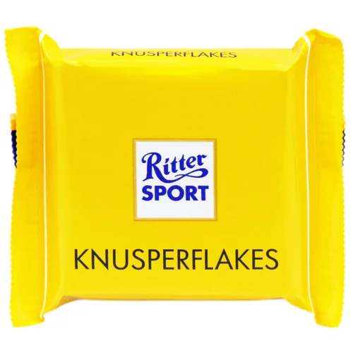 Шоколад молочний Ritter Sport Knusperflakes 16,6г