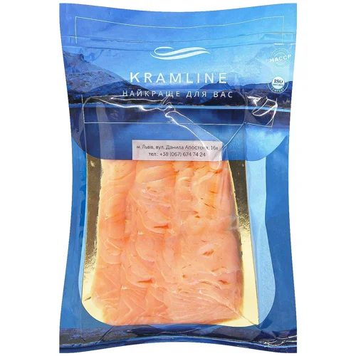 Лосось Kramline слабосолений нарізка 100г