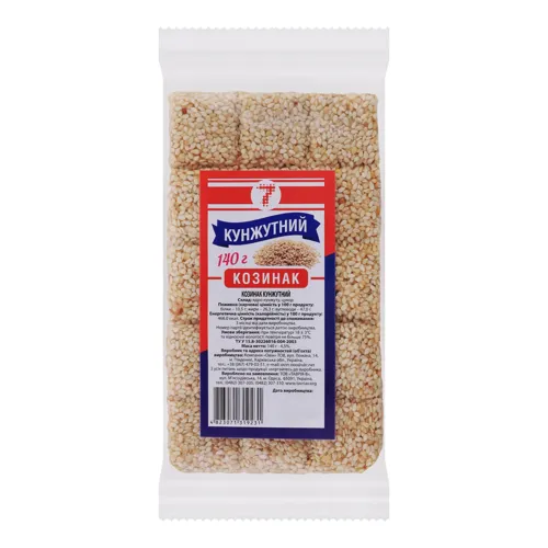 Козинак Семерка 140г Кунжутний