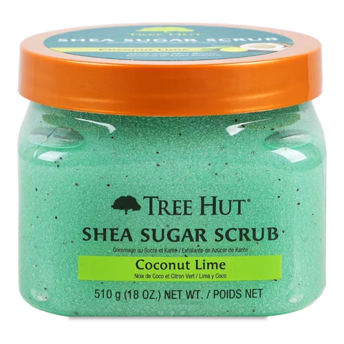 Скраб Для Тіла Цукровий Кокосовий Лайм Tree Hut, 510 г