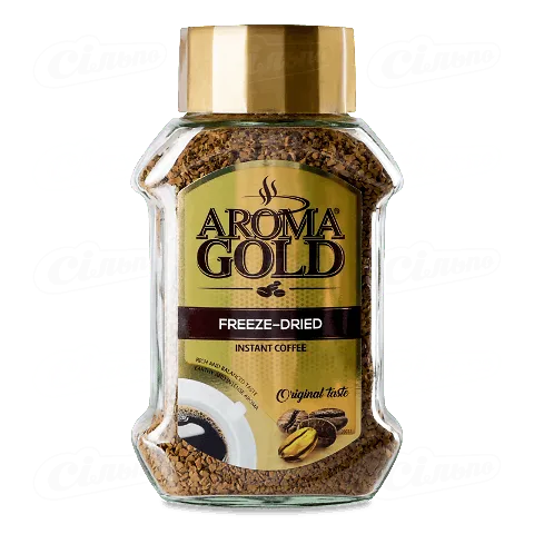 Кава Aroma Gold розчинна, 190г