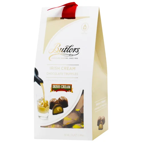 Цукерки Butlers Irish Cream Трюфелі шоколадні 170г