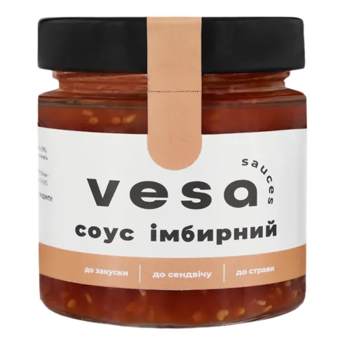 Соус з імбиру Імбирний Vesa c/б 200г