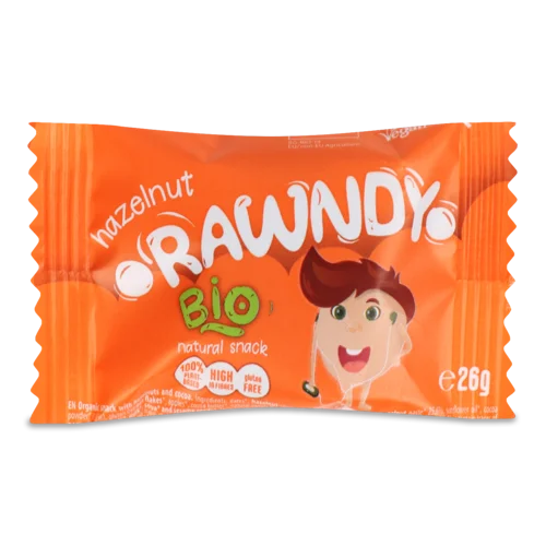 Печиво Rawndy З Лісовим Горіхом, в/ґ, 200г