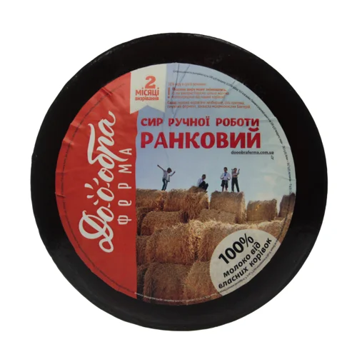 Сир Напівтвердий 50% Ранковий Доообра Ферма, кг