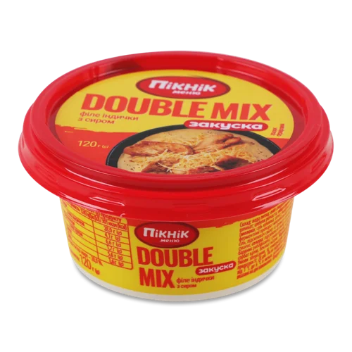 Філе Індички З Сиром Double Mix, В/К, Закуска Бутербродна, 120г