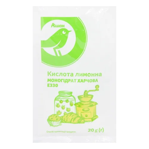Кислота лимонна Auchan 20г