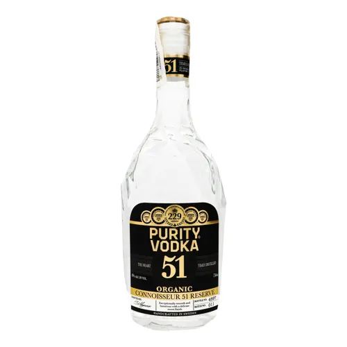 Горілка 0.75л 40% органічна Connoisseur 51 Premium Purity Vodka пл