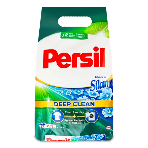 Миючий Засіб для Білих і Світлих Речей Silan Deep Clean Persil, 2.55кг