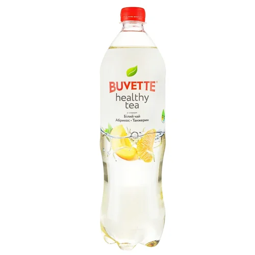 Напій соковмісний Buvette Healthy Tea Білий чай, і танжерин 1л