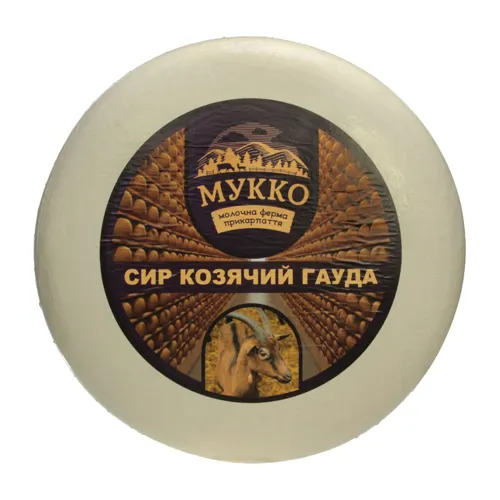 Сир 48.3% козячий Гауда Мукко кг