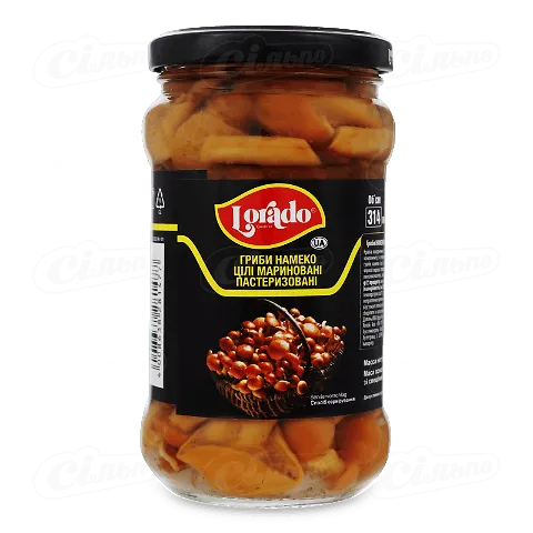 Гриби Lorado «Намеко» мариновані, 170г