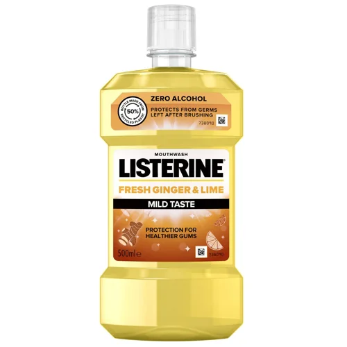 Ополіскувач для ротової порожнини Listerine Імбир та лайм 500мл