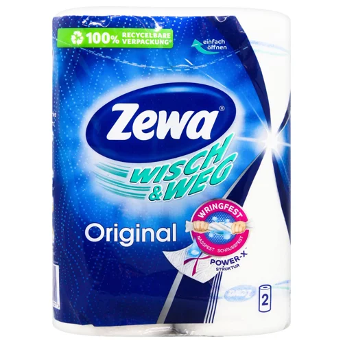 Рушники паперові Zewa Wisch&Weg Original 2шт