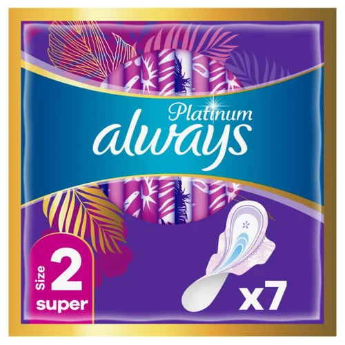 Прокладки гігієнічні Always Platinum Ultra Super 7шт