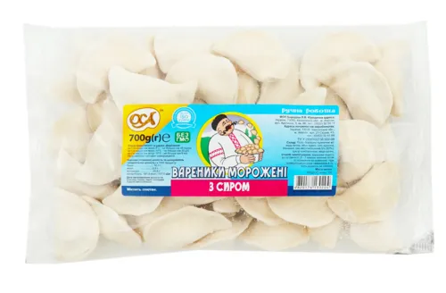 Вареники морожені з сиром Оса м/у 700г