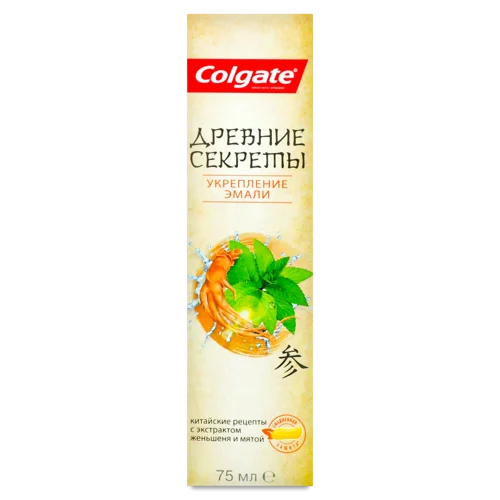 Зубна Паста Зміцнення Емалі Стародавні Секрети Colgate 75мл
