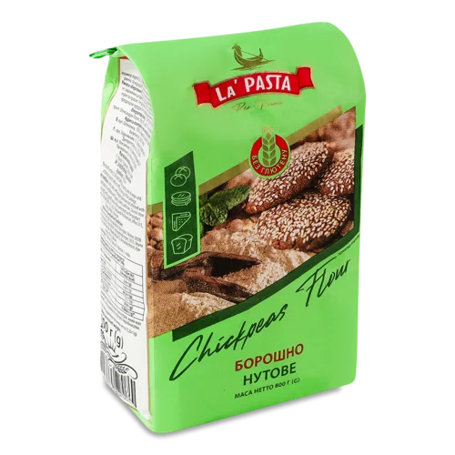 Борошно Нутове La' Pasta Per Primi, натуральне, м/у 800г