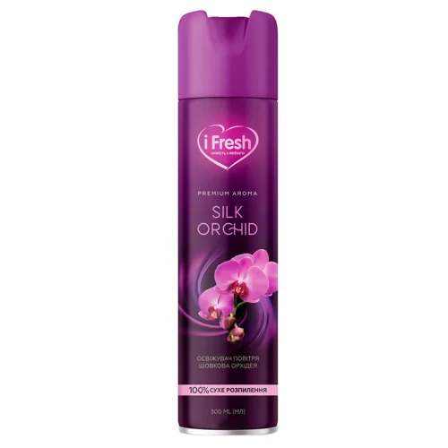 Освіжувач повітря аерозольний iFresh Premium Aroma Шовкова орхідея 300мл