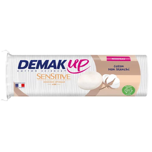 Диски ватні DemakUp Sensitive 64шт