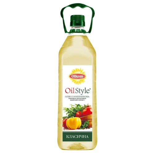 Олія соняшникова Olkom Oil Style рафінована 1,5л