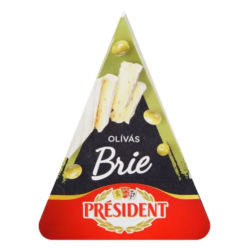 Сир President Брі з оливками 60%, 125г