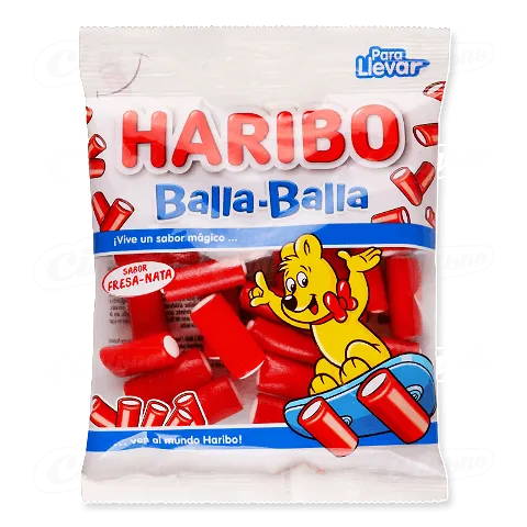 Цукерки Haribo Balla-Balla полуниця жувальні 100г