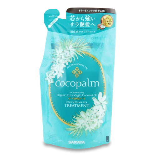 Кондиціонер Для Оздоровлення Волосся Та Шкіри Голови Polynesian SPA Cocopalm, Пластикова Пляшка 380мл