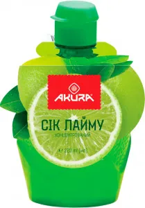 Сік лайма концентрований Akura 220мл