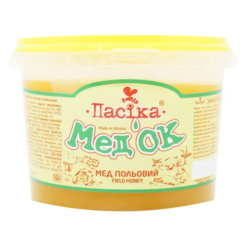 Мед Пасіка Мед'ОК польовий натуральний квітковий 1кг