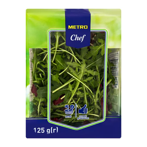 Салат Рукола-Радичіо Metro Chef м/у 125г