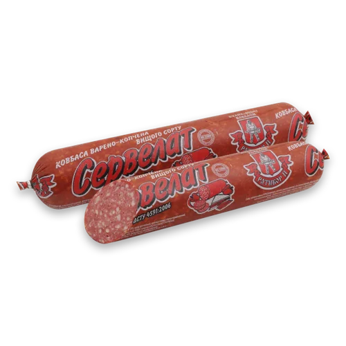 Ковбаса Сервелат Ратибор II Варено-Копчене, кг